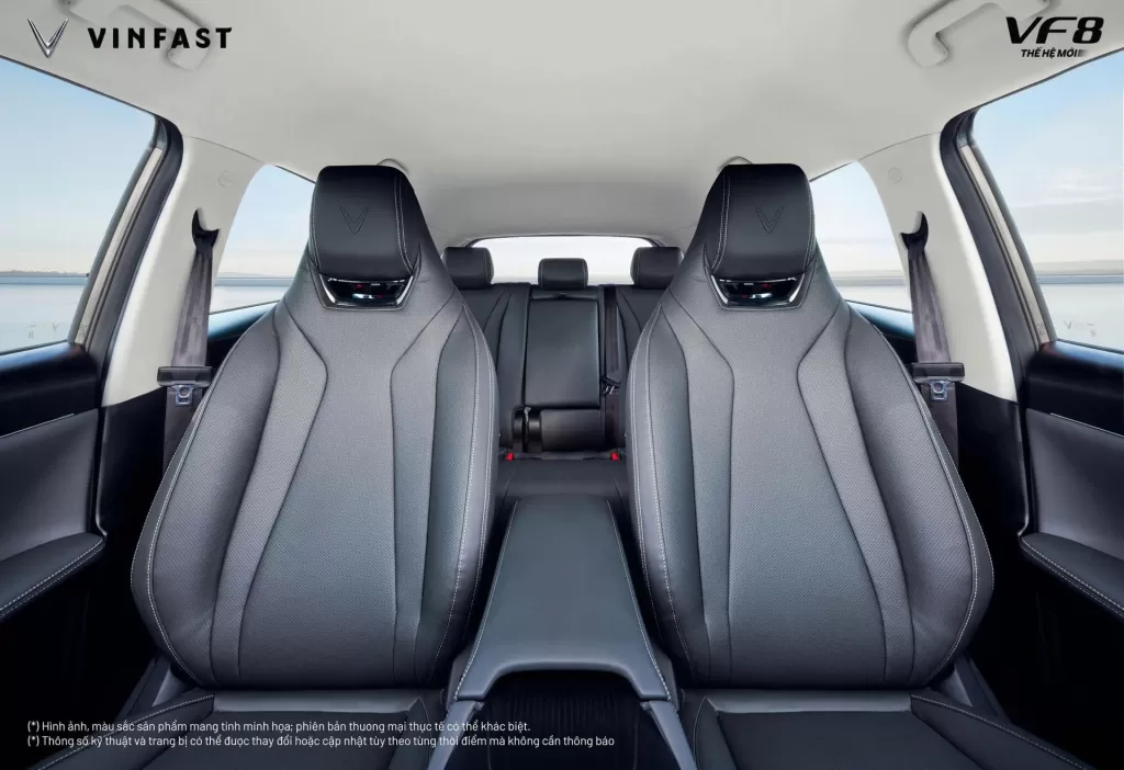 Không gian nội thất rộng rãi chuẩn SUV hạng D