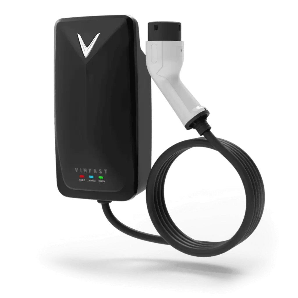Sac 7.4KW Vinfast - Sạc xe điện VinFast tại nhà: Chọn cách nào phù hợp? - VinFast Hưng Yên Bộ sạc treo tường VinFast 7,4 kW
