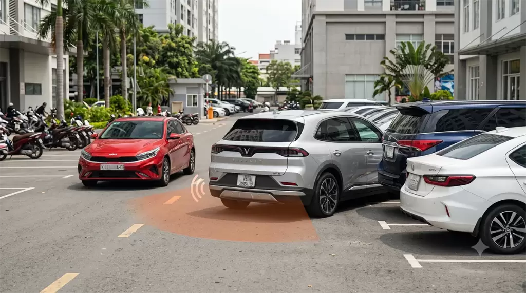 Rcta Bsd Bsm Vinfast Khac Nhau - RCTA VinFast: Cảnh báo phương tiện cắt ngang khi lùi tại Hưng Thịnh Phát RCTA và BSD BSM VinFast hỗ trợ các tình huống khác nhau