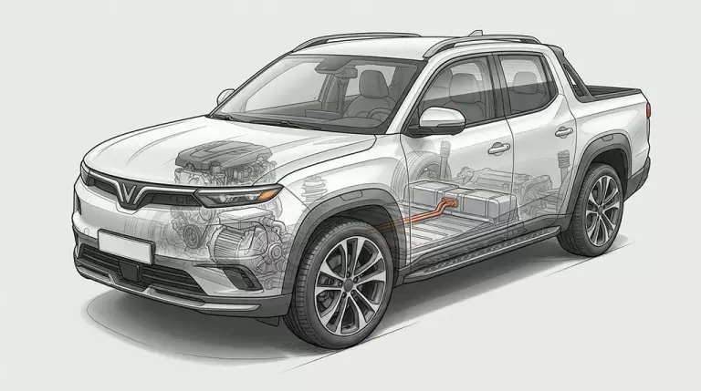 Pin xe REEV và hệ thống truyền động điện